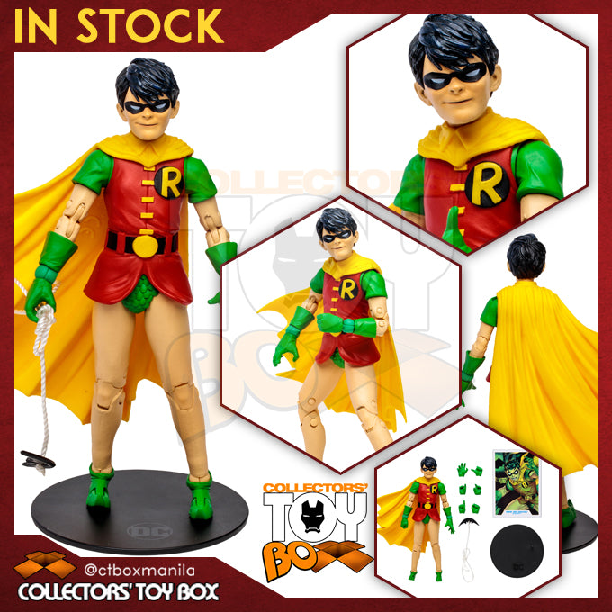 McFarlane Toys DC Multiverse Rebirth - Robin Dick Grayson [Gold Label ...