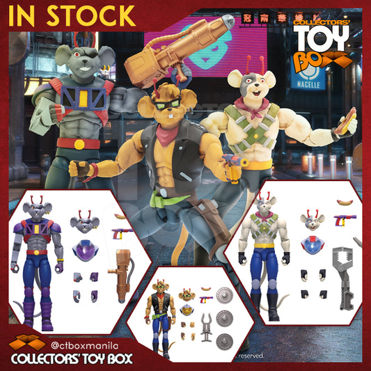 Nacelle 1/12 Biker Mice from Mars [Set of 3]