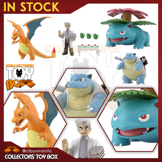 Pokemon Scale World Kanto Region Professor Oak Set