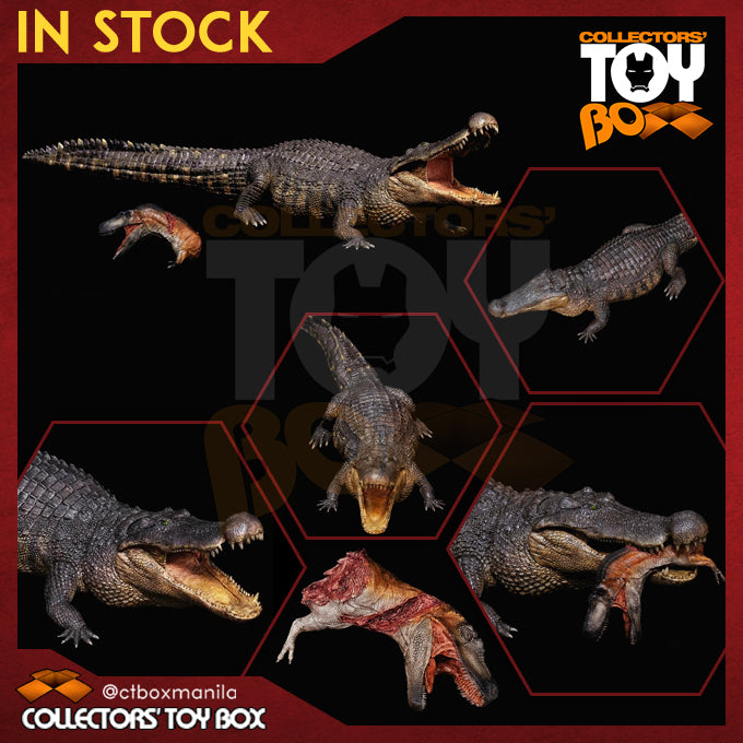 REBOR 1:35 Adult Deinosuchus hatcheri Pack Meta Deluxe [Box may have dents]