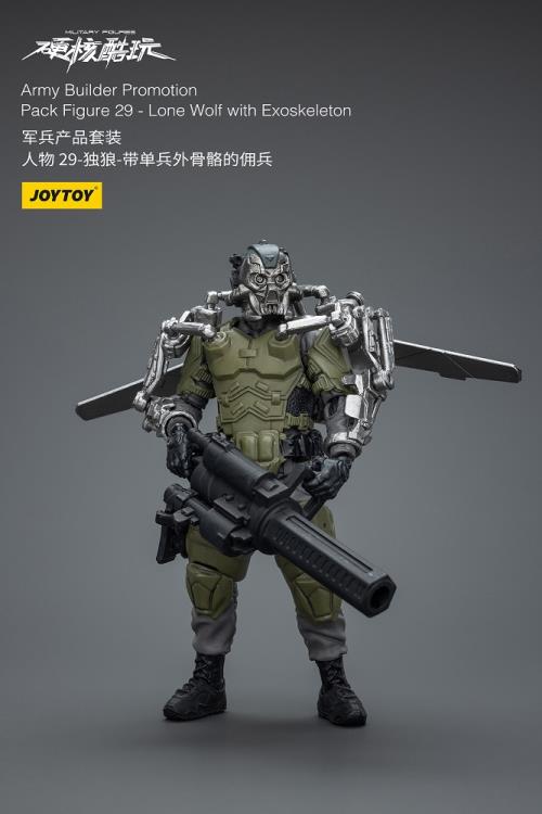 Joytoy 1/18 Army Builder Promotion Pack Figure 29 - Lone Wolf with Exoskeleton