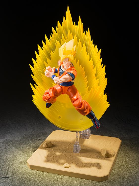 SH Figuarts Dragon Ball - Super Saiyan Son Goku's Effect Parts Set Teleport Kamehameha