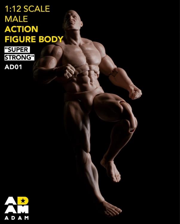 ADAM AD01 1/12 Comic Style Super Strong Male Body Action Figure