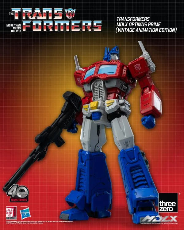 Threezero MDLX Transformers - Optimus Prime (Vintage Animation Edition)