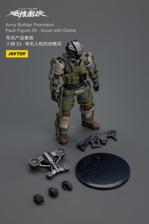 Joytoy 1/18 Army Builder Promotion Pack Figure 33 - Scout with Drone