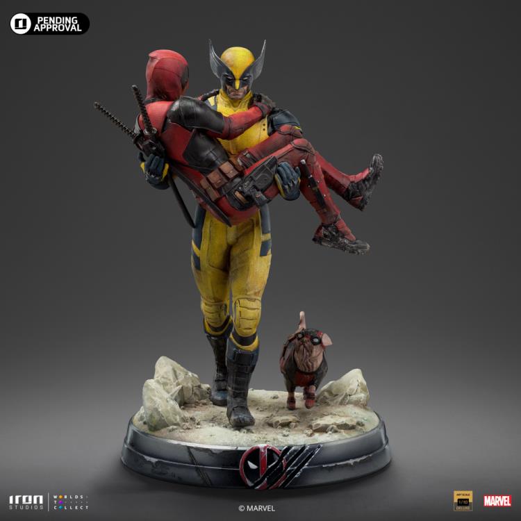 Iron Studios Art Scale 1/10 Marvel Deadpool & Wolverine - Deadpool and Wolverine [Deluxe]