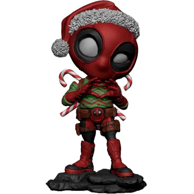 Iron Studios Mini Co Marvel - Deadpool (Christmas Version)