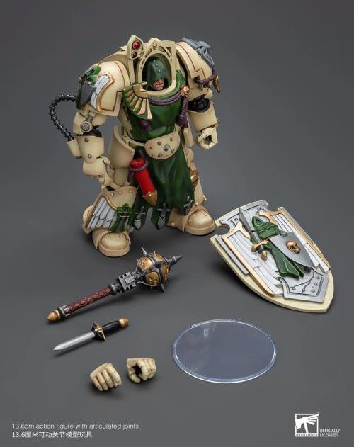 Joytoy 1/18 Warhammer 40k Dark Angels Deathwing Knight with Mace of Absolution 1