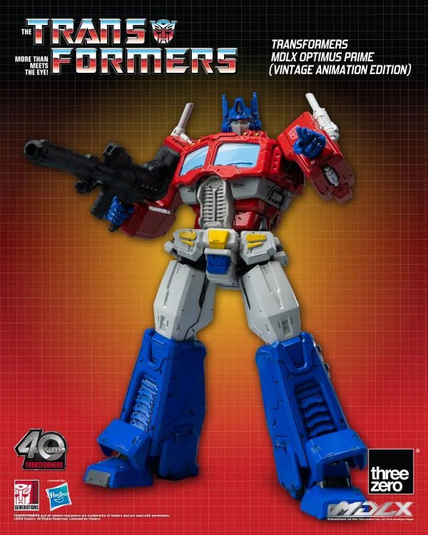 Threezero MDLX Transformers - Optimus Prime (Vintage Animation Edition)