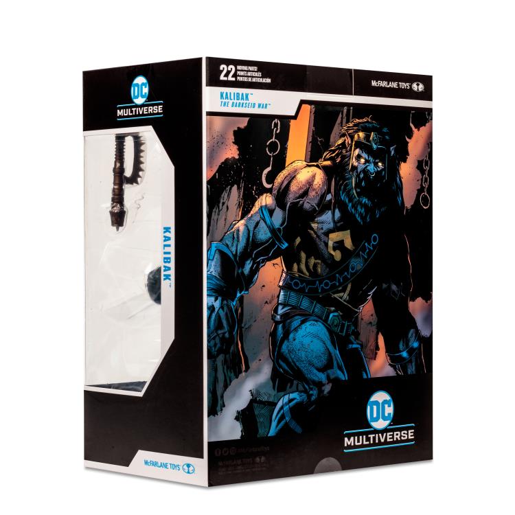 [BUNDLE] McFarlane Toys DC Multiverse MegaFig The Darkseid War Kalibak + Megafig Justice League Darkseid (Unarmored)