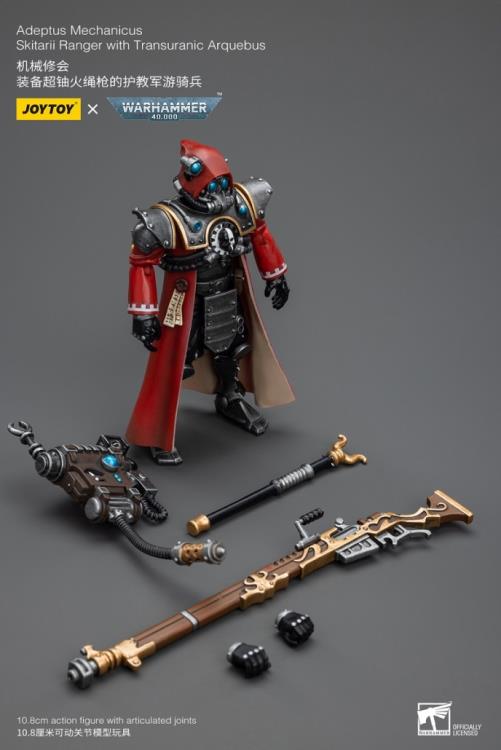 Joytoy 1/18 Warhammer 40K Adeptus Mechanicus - Skitarii Ranger with Transuranic Arquebus