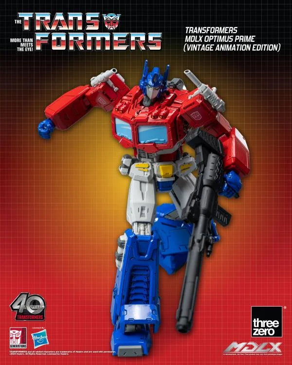 Threezero MDLX Transformers - Optimus Prime (Vintage Animation Edition)