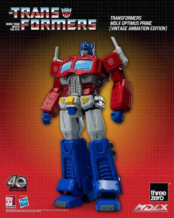 Threezero MDLX Transformers - Optimus Prime (Vintage Animation Edition)