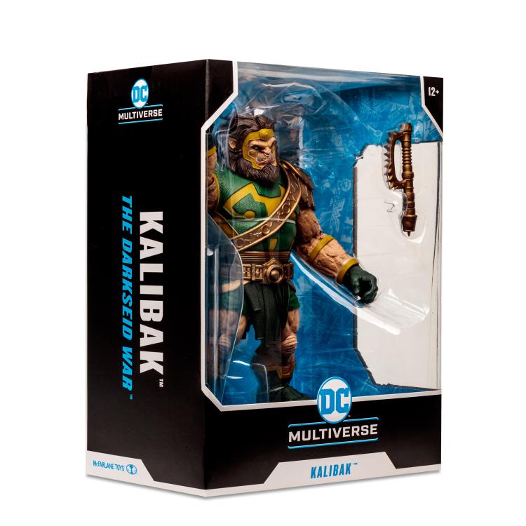 [BUNDLE] McFarlane Toys DC Multiverse MegaFig The Darkseid War Kalibak + Megafig Justice League Darkseid (Unarmored)