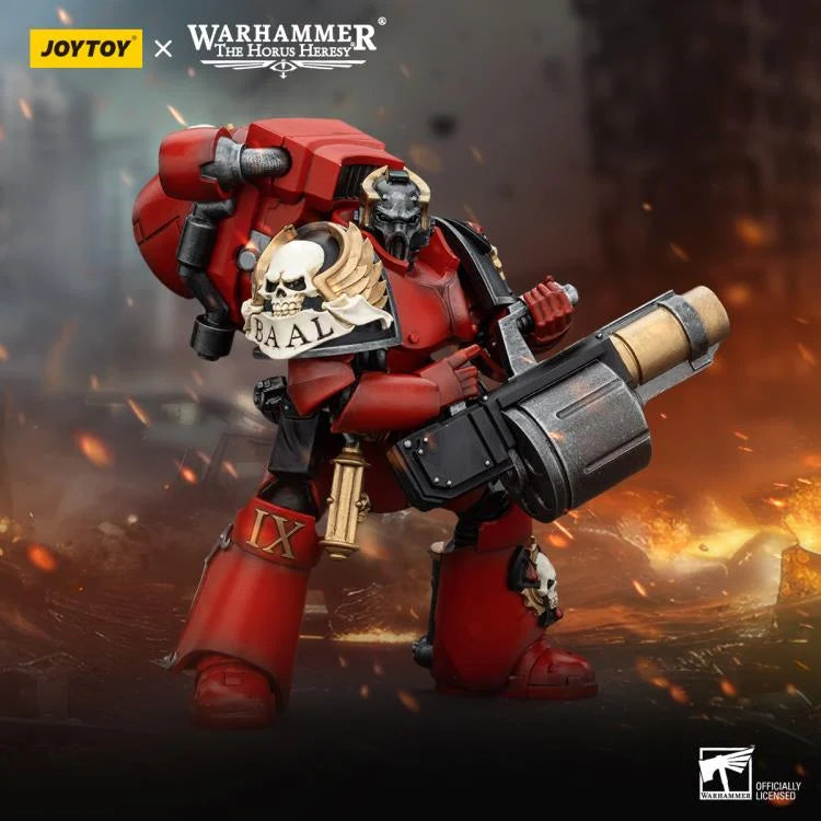 Joytoy 1/18 Warhammer 40k The Horus Heresy Blood Angels Angel's Tears Squad Arch-Erelim with Angel's Tears Grenade Launcher