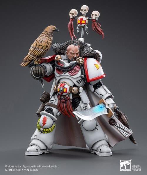 Joytoy 1/18 Warhammer 40K White Scars Captain Kor'sarro Khan