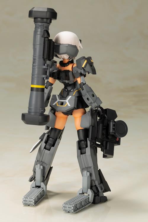 Kotobukiya Frame Arms Girl - Gourai-Kai (Black) with FGM148 Type Anti-tank Missile