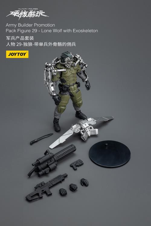 Joytoy 1/18 Army Builder Promotion Pack Figure 29 - Lone Wolf with Exoskeleton