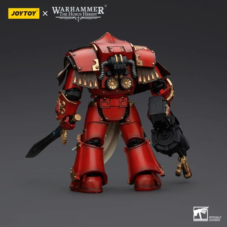 Joytoy 1/18 Warhammer 40k the Horus Heresy Blood Angels Crimson Paladins Squad Crimson Paladin with Iliastus Assault Cannon