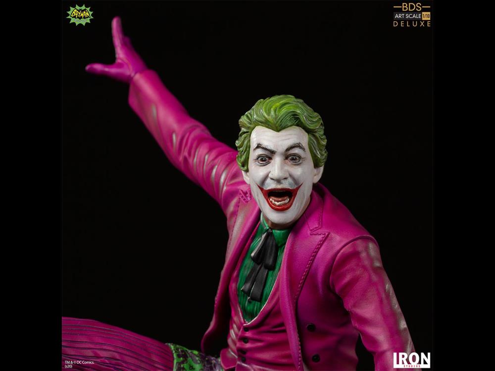 [BUNDLE] Iron Studios Art Scale 1/10 DC Batman 1966 Batman + Joker