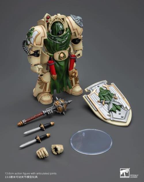 Joytoy 1/18 Warhammer 40k Dark Angels Deathwing Knight with Mace of Absolution 2