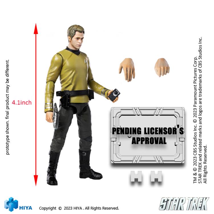 Hiya Toys Exquisite Mini 1/18 Star Trek 2009 - Kirk