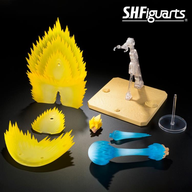 SH Figuarts Dragon Ball - Super Saiyan Son Goku's Effect Parts Set Teleport Kamehameha