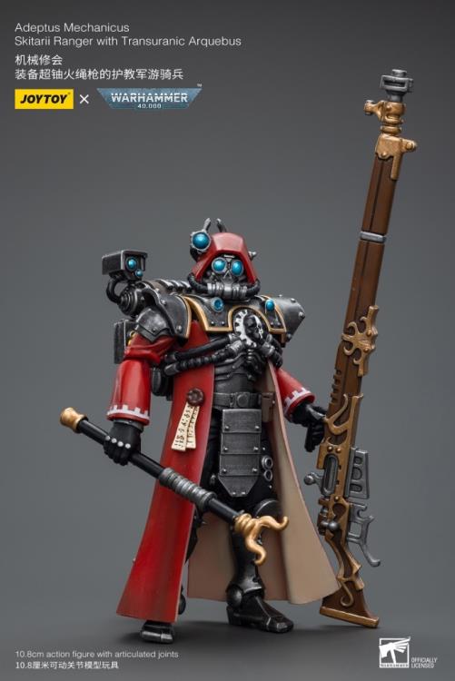 Joytoy 1/18 Warhammer 40K Adeptus Mechanicus - Skitarii Ranger with Transuranic Arquebus