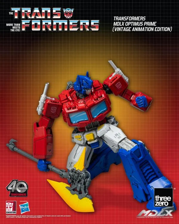 Threezero MDLX Transformers - Optimus Prime (Vintage Animation Edition)