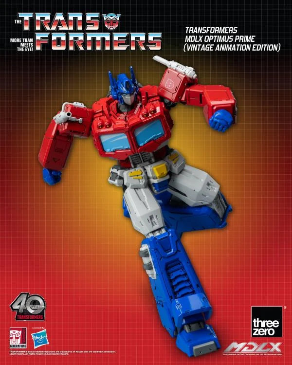 Threezero MDLX Transformers - Optimus Prime (Vintage Animation Edition)