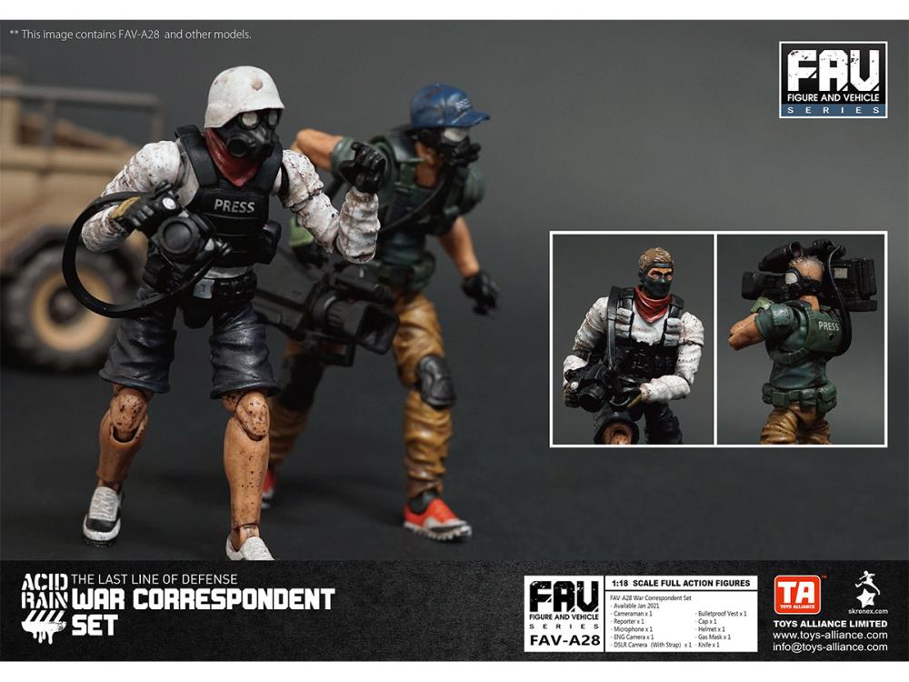 Acid Rain World FAV-A28 War Correspondent Set