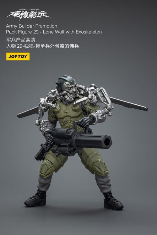 Joytoy 1/18 Army Builder Promotion Pack Figure 29 - Lone Wolf with Exoskeleton