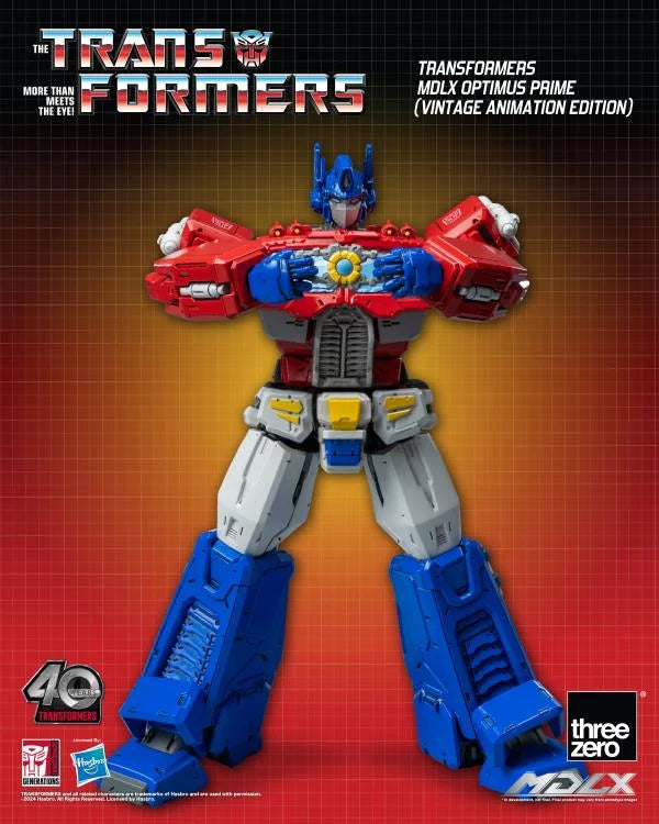 Threezero MDLX Transformers - Optimus Prime (Vintage Animation Edition)