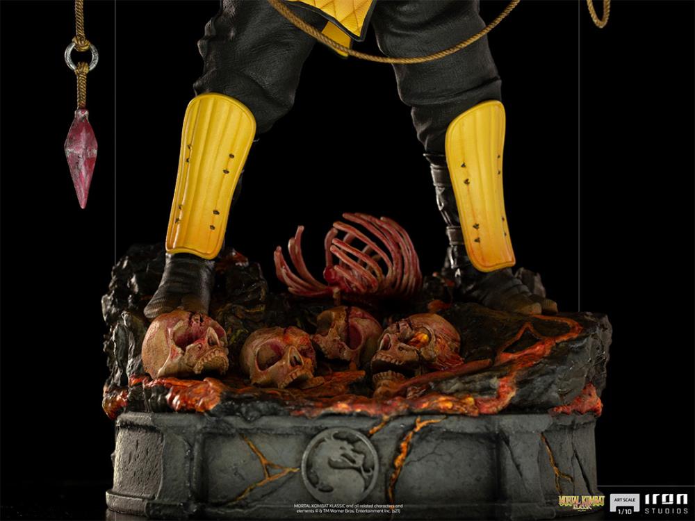 [BACKORDER] Iron Studios Art Scale 1/10 Mortal Kombat Scorpion