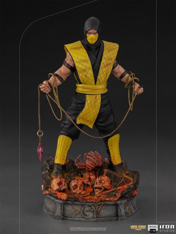 [BACKORDER] Iron Studios Art Scale 1/10 Mortal Kombat Scorpion