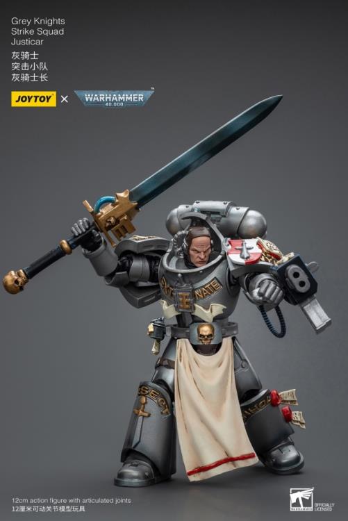 Joytoy 1/18 Warhammer 40K Grey Knights Strike Squad Justicar