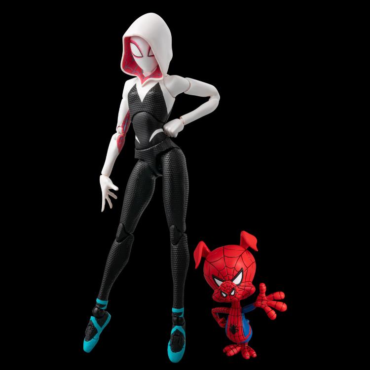 Sentinel SV Action Marvel Spider-Man Into the Spider-Verse Spider-Gwen with Spider-Ham