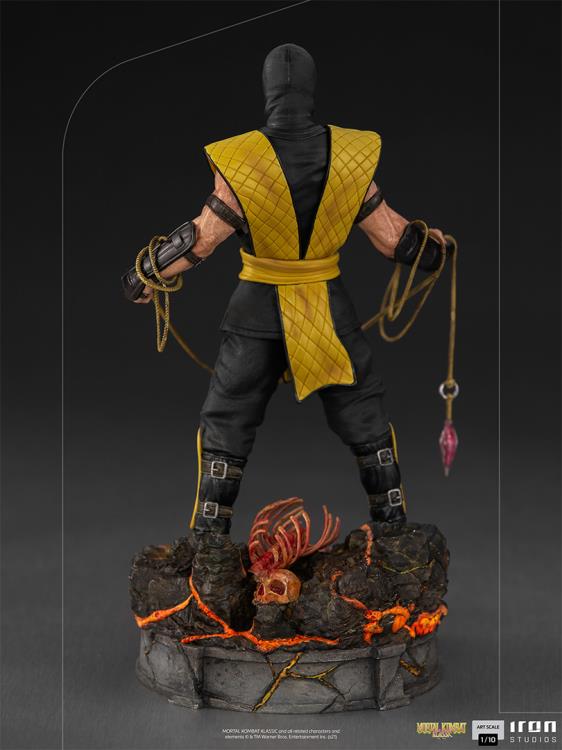 [BACKORDER] Iron Studios Art Scale 1/10 Mortal Kombat Scorpion