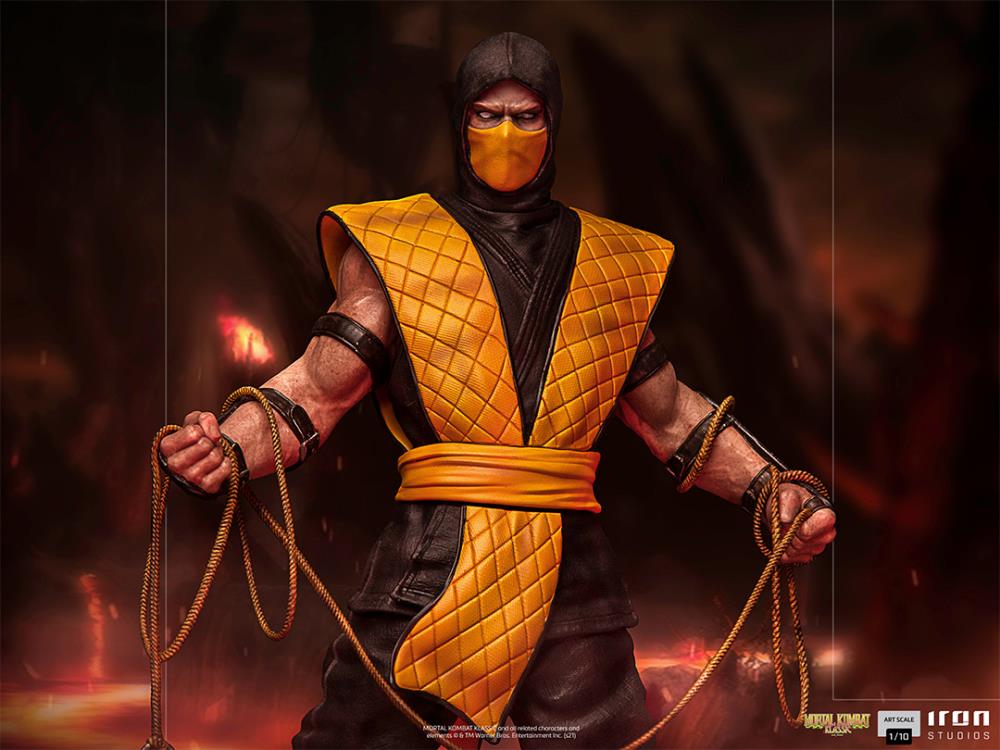 [BACKORDER] Iron Studios Art Scale 1/10 Mortal Kombat Scorpion