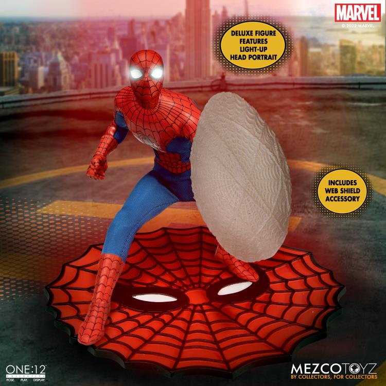 Mezco One:12 Collective Marvel Amazing Spider-Man Deluxe