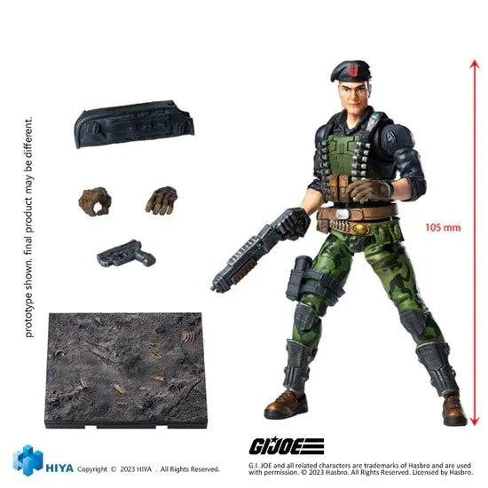 Hiya Toys 1/18 GI Joe Special Forces Mission Expert Flint