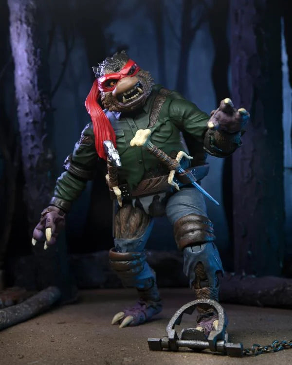 Neca Ultimate Universal Monsters x Teenage Mutant Ninja Turtles - Raphael as Wolfman