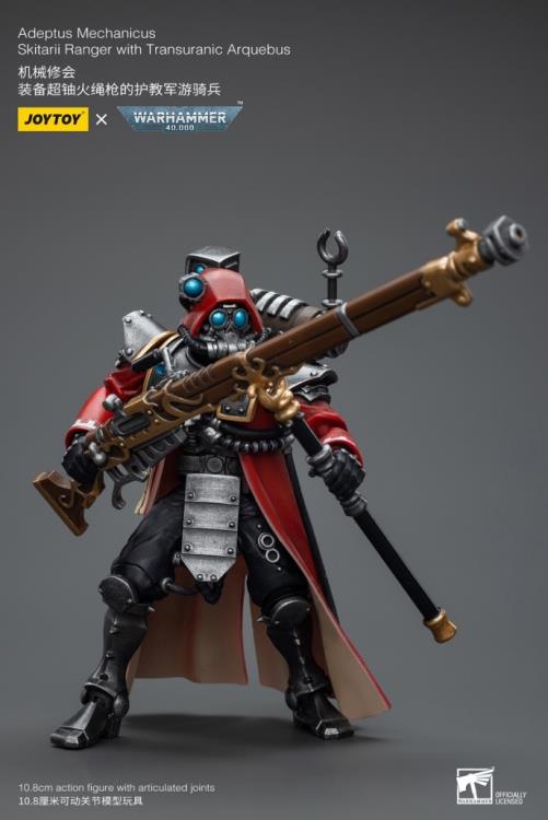 Joytoy 1/18 Warhammer 40K Adeptus Mechanicus - Skitarii Ranger with Transuranic Arquebus