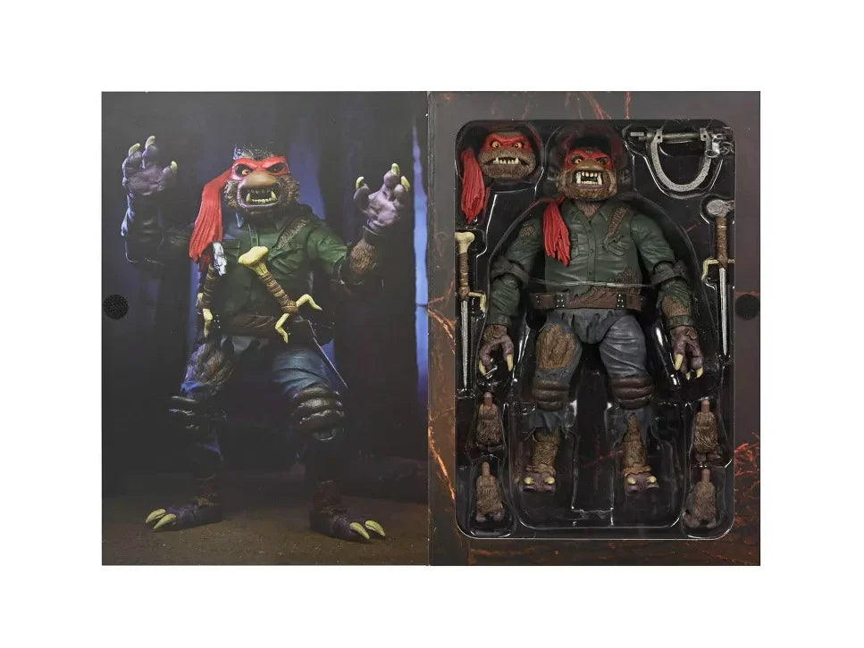 Neca Ultimate Universal Monsters x Teenage Mutant Ninja Turtles - Raphael as Wolfman