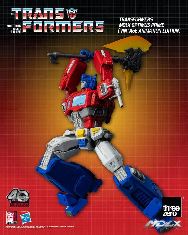 Threezero MDLX Transformers - Optimus Prime (Vintage Animation Edition)