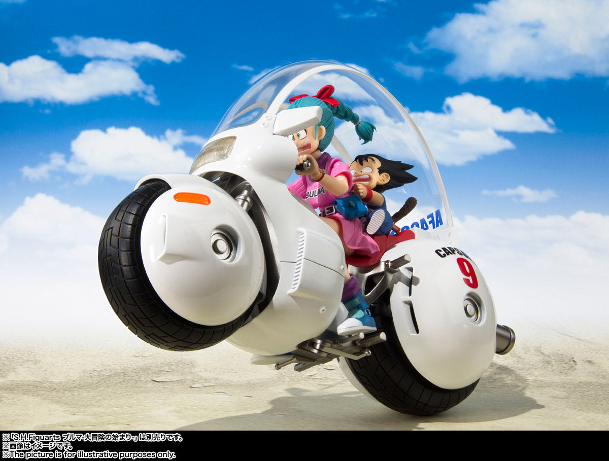 [BUNDLE] SH Figuarts Dragon Ball Bulma with Motorcycle Hoipoi Capsule No 9