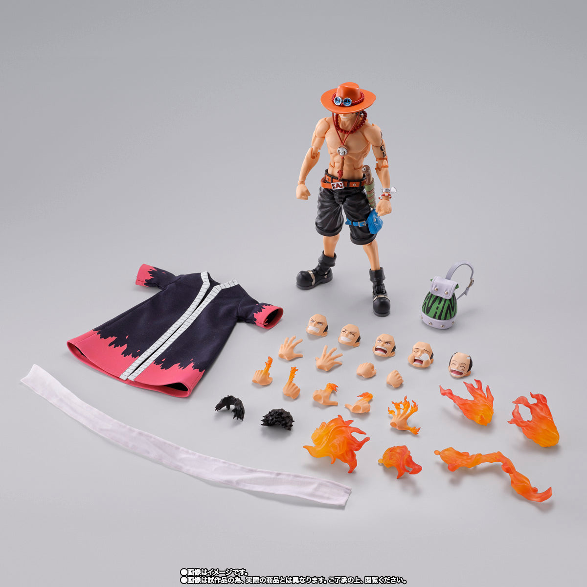 SH Figuarts One Piece - Portgas D Ace (Fire Fist)