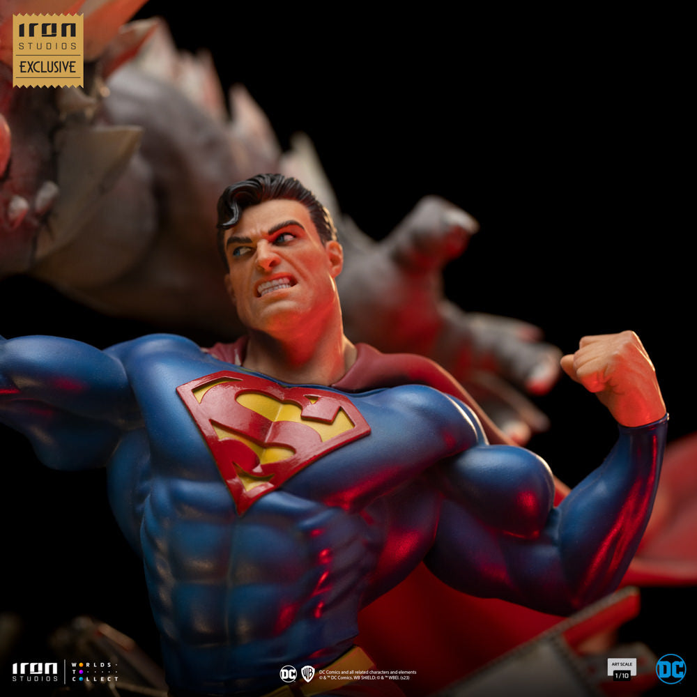 Iron Studios BDS Art Scale 1/10 DC Comics - Superman Vs Doomsday (10 Years Exclusive)