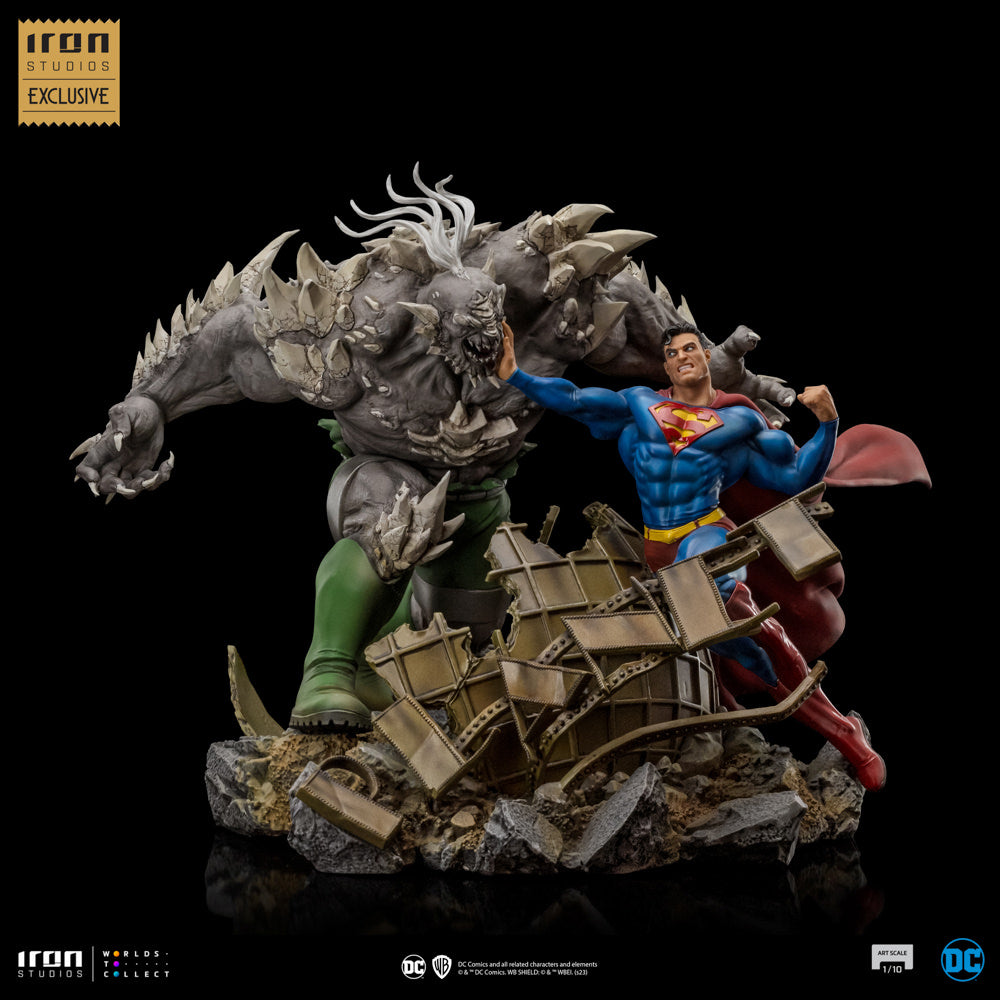 Iron Studios BDS Art Scale 1/10 DC Comics - Superman Vs Doomsday (10 Years Exclusive)