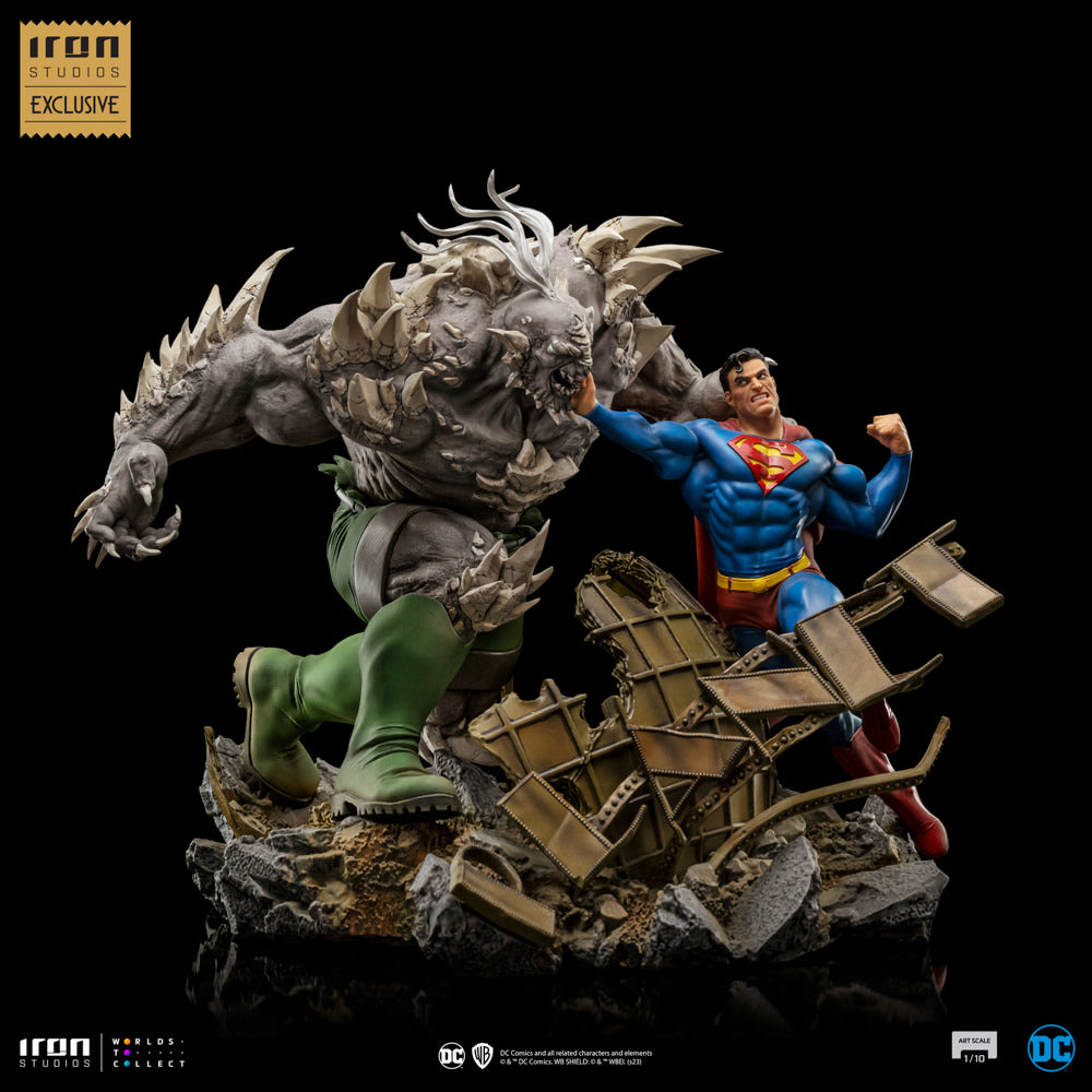 Iron Studios BDS Art Scale 1/10 DC Comics - Superman Vs Doomsday (10 Years Exclusive)